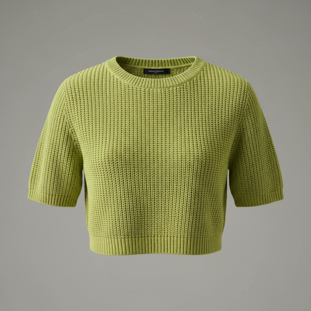 Lime Club Knit