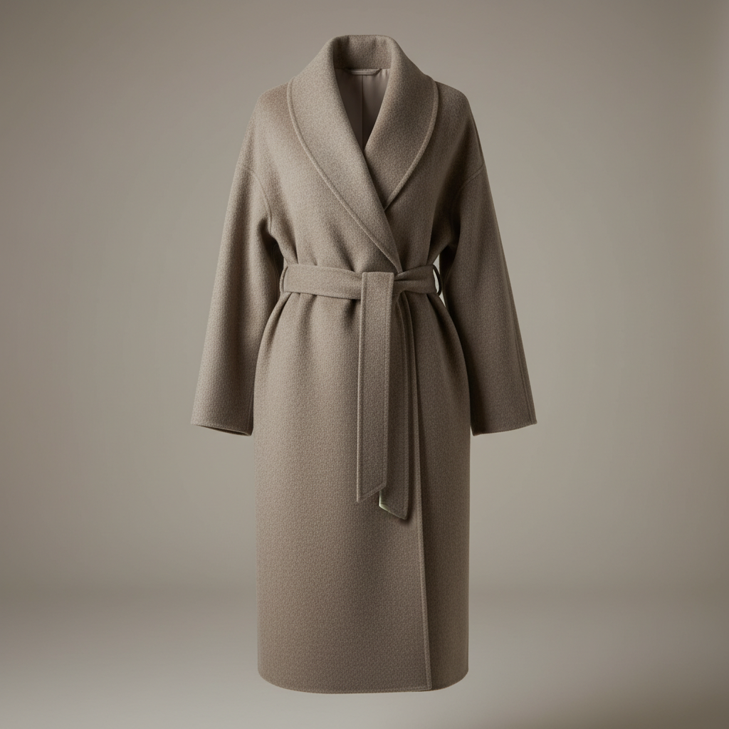 Dust Wool Wrap Coat